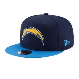New Era Los Angeles Chargers Blue 9Fifty Basic 2Tone Snapback Hat